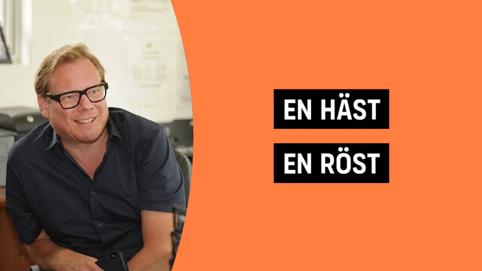 Anders Ström – bildmontage inför föreläsningen på En Häst En Rösts höststämma.