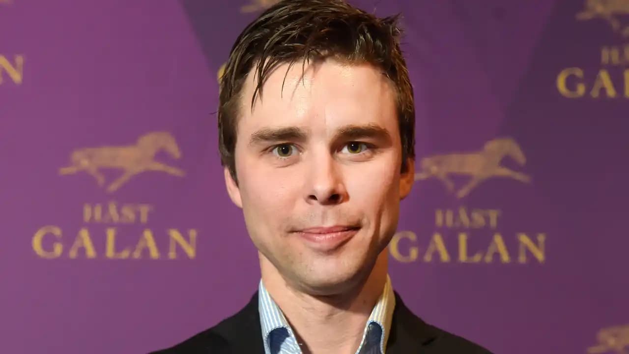 Daniel Wäjersten fotograferad på Hästgalan.