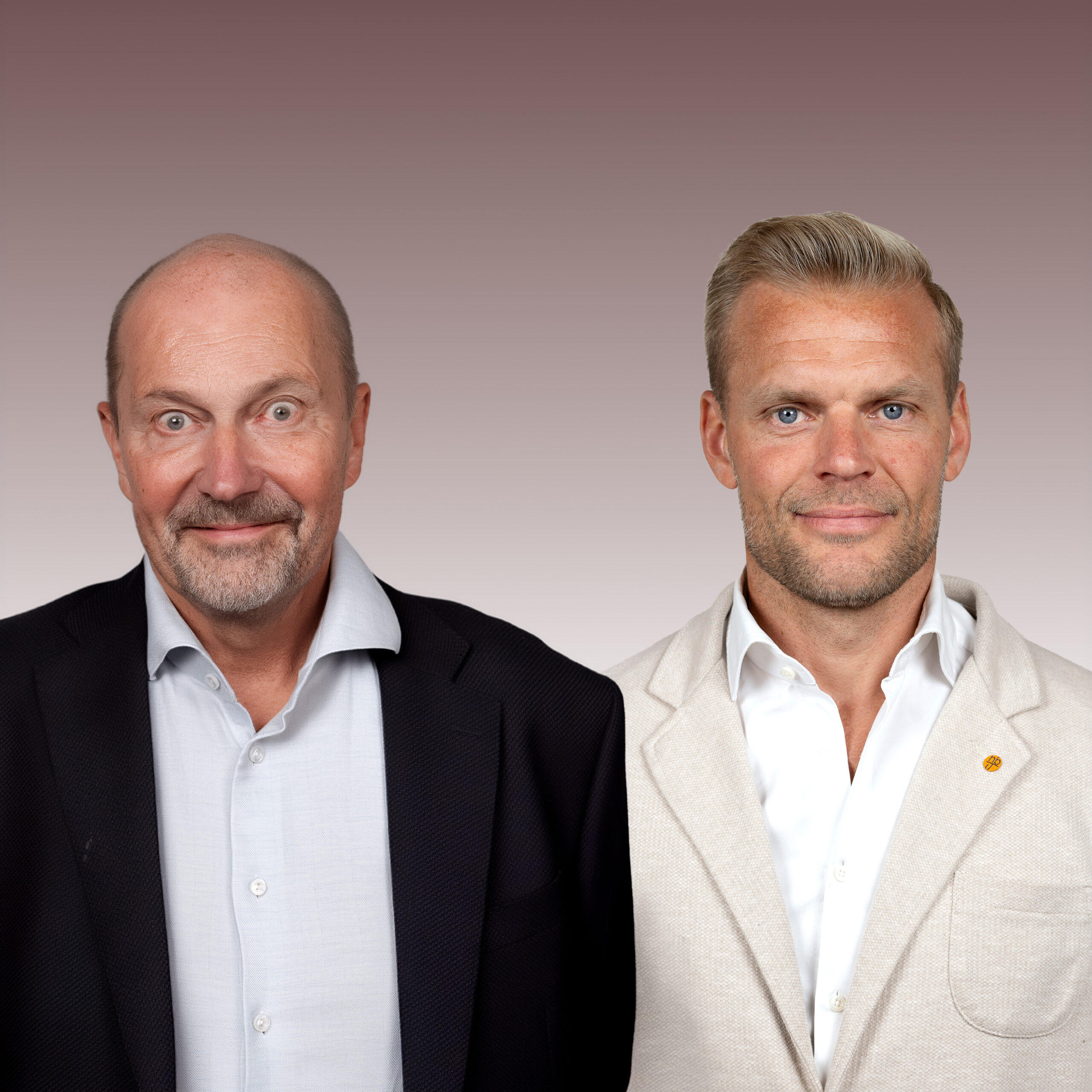 En Häst En Rösts ordförande Johan Arneng och styrelsemedlem Hans Nelén